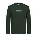Jack & Jones Junior Jack & Jones Junior Jongens Pyjamaset JACCLYDE Donkergroen