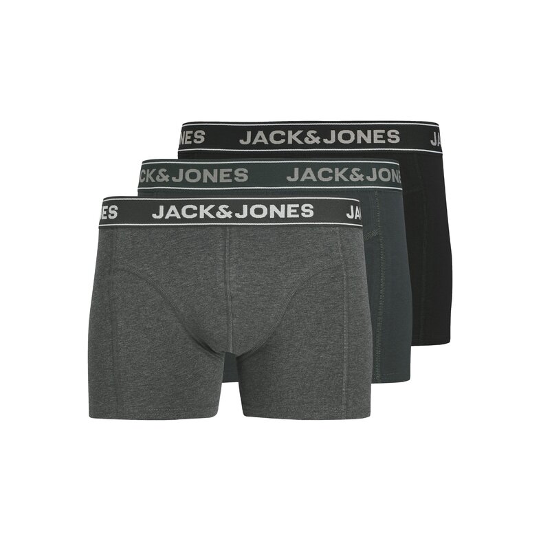Jack & Jones Jack & Jones Heren Plus Size Boxershorts Trunks JACBLACK FRIDAY 3-Pack Multicolor