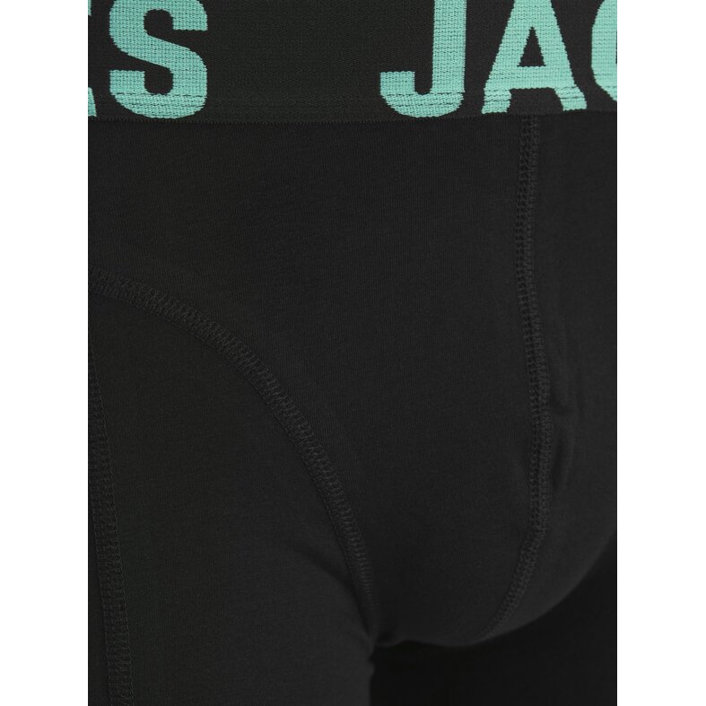 Jack & Jones Jack & Jones Heren Boxershorts Trunks JACELIAS 5-Pack Zwart