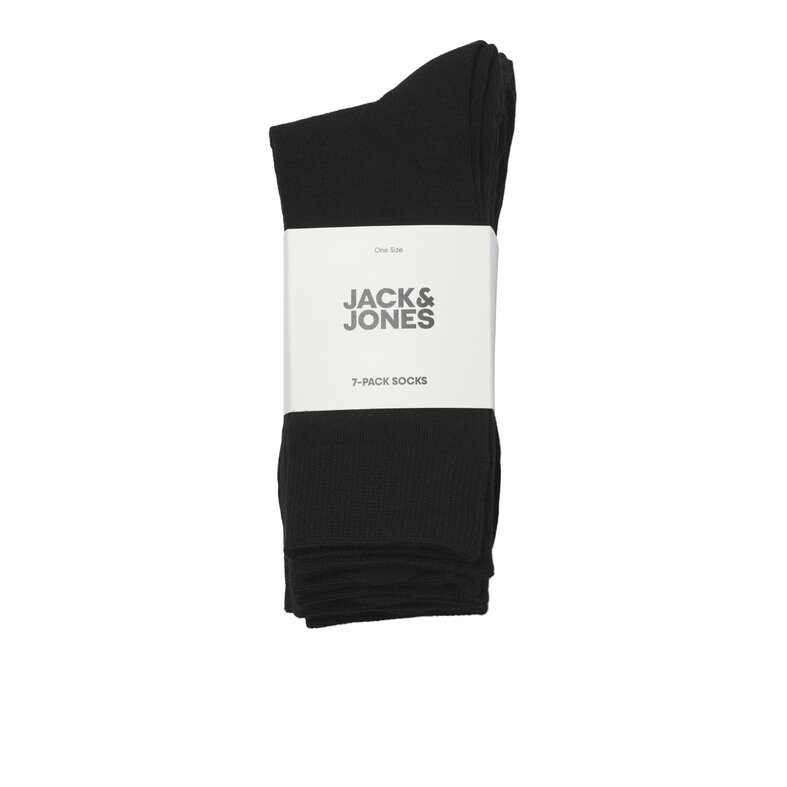 Jack & Jones Jack & Jones Heren Sokken JACBLACK 7-Pack Zwart