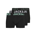 Jack & Jones Jack & Jones Men's Boxer Shorts Trunks JACELIAS 3-Pack Black