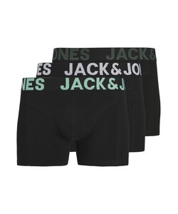 Jack & Jones Men's Boxer Shorts Trunks JACELIAS 3-Pack Black