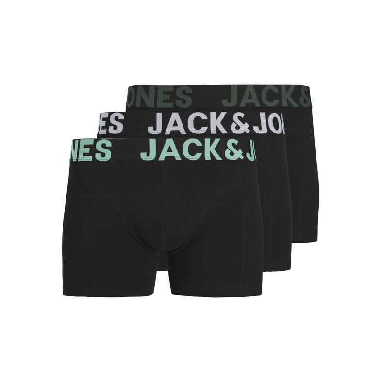 Jack & Jones Jack & Jones Men's Boxer Shorts Trunks JACELIAS 3-Pack Black