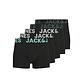 Jack & Jones Jack & Jones Men's Boxer Shorts Trunks JACELIAS 5-Pack Black