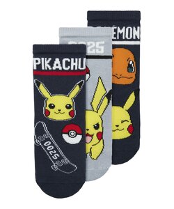 Name It Boys Socks NMMSANTIAGO Pikachu 3-Pack Dark Blue