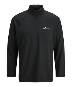 Jack & Jones Men's Zip Skipully JJALPES Black