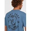 O'Neill O'Neill Heren Backprint T-Shirt O'RIGINALS SURF SHOP Blauw