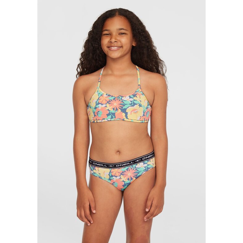 O'Neill O'Neill Meisjes Bikini Set SPORTCLUB Multicolor Gebloemd