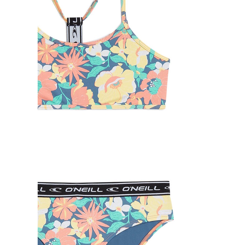 O'Neill O'Neill Meisjes Bikini Set SPORTCLUB Multicolor Gebloemd