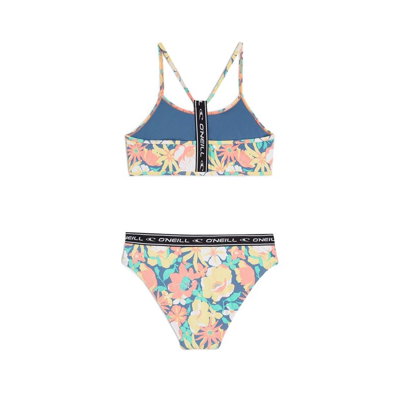 O'Neill O'Neill Meisjes Bikini Set SPORTCLUB Multicolor Gebloemd
