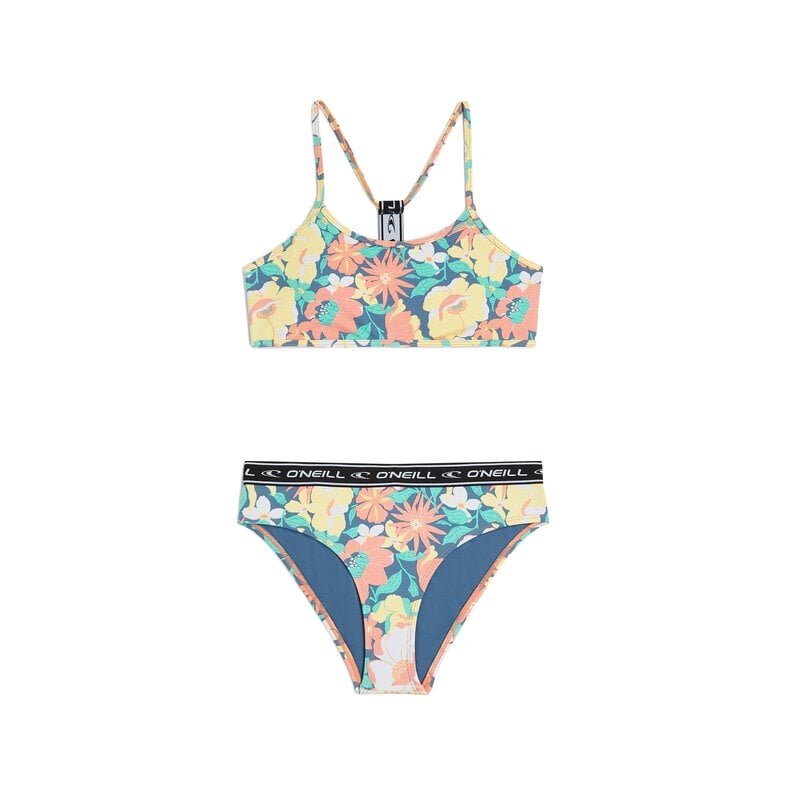 O'Neill O'Neill Meisjes Bikini Set SPORTCLUB Multicolor Gebloemd