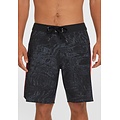 O'Neill O'Neill Men's Boardshort Long Swim Short Hyperfreak Tech Panel 19''Black/Pink/Orange