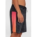 O'Neill O'Neill Men's Boardshort Long Swim Short Hyperfreak Tech Panel 19''Black/Pink/Orange