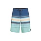 O'Neill O'Neill Heren Boardshort Lang Zwemshort Hyperfreak Heat Stripe 21" Donkerblauw/Blauw Gestreept
