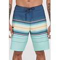 O'Neill O'Neill Men's Boardshort Long Swim Short Hyperfreak Heat Stripe 21" Dark Blue/Blue Striped