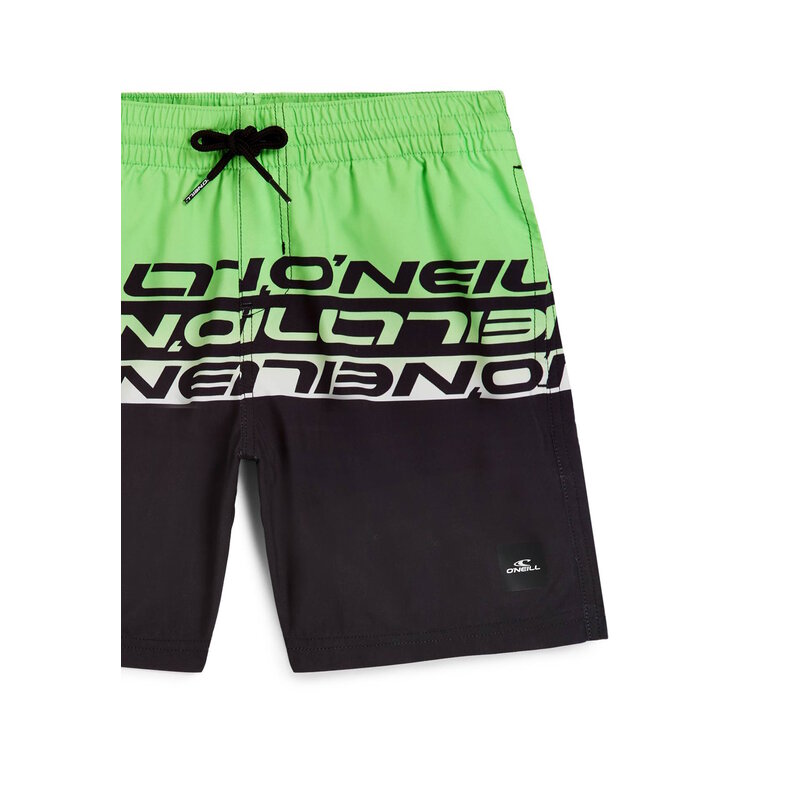 O'Neill O'Neill Jongens Zwemshort CALI STRIPE 14" Groen/Zwart Tekst