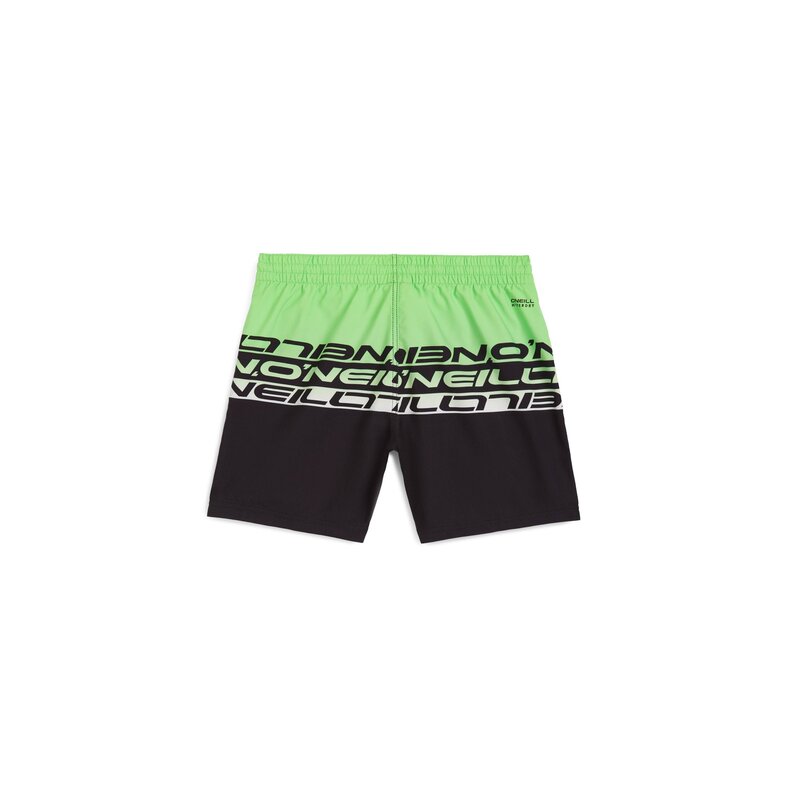 O'Neill O'Neill Jongens Zwemshort CALI STRIPE 14" Groen/Zwart Tekst