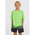 O'Neill O'Neill Boys Swim Short CALI STRIPE 14" Green/Black Text