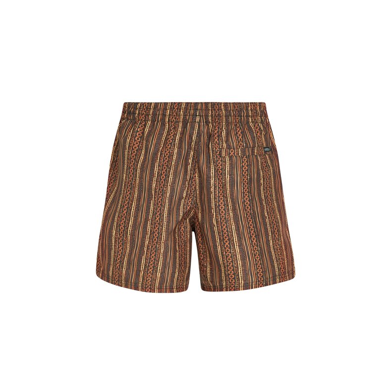 O'Neill O'Neill Men's Swim Short CALI PRINT 15" Brown/Orange Striped