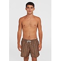 O'Neill O'Neill Men's Swim Short CALI PRINT 15" Brown/Orange Striped