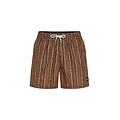O'Neill O'Neill Heren Zwemshort CALI PRINT 15" Bruin/Oranje Gestreept