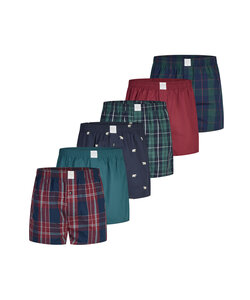 MG-1 Wide Boxer Shorts Men 6-Pack Multipack D620 Multicolor