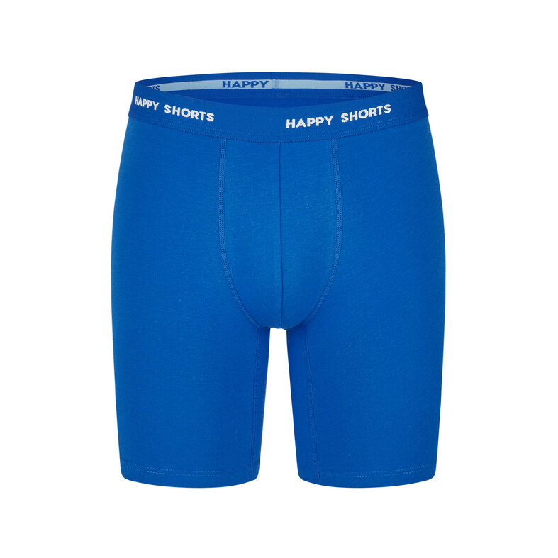 Happy Shorts Happy Shorts Men's Long-Sleeve Boxer Briefs 4-Pack Neon Green/Blue/Lime/Orange
