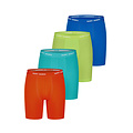 Happy Shorts Happy Shorts Men's Long-Sleeve Boxer Briefs 4-Pack Neon Green/Blue/Lime/Orange