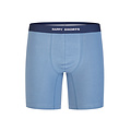 Happy Shorts Happy Shorts Heren Boxershorts Met Lange Pijpen Boxer Briefs 4-Pack Hawaii Gebloemd/Blauw
