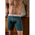Happy Shorts Happy Shorts Men's Long-Sleeve Boxer Briefs 4-Pack Light Blue/Green