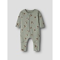 Name It Name It Boys' Bodysuit NBMNIGHTSUIT 2-Pack Beige/Green Fox Print