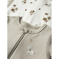 Name It Name It Unisex Kinder Bodysuit NBNNIGHTSUIT 2-Pack Beige Dierenprint