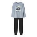 Name It Name It Jongens Pyjama Set NKMNIGHTSET Lichtblauw/Zwart