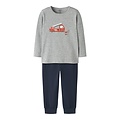 Name It Name It Boys Pyjama Set NMMNIGHTSET Fire Department Gray/Dark Blue