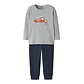 Name It Name It Jongens Pyjama Set NMMNIGHTSET Brandweer Grijs/Donkerblauw