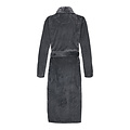 Ten Cate Ten Cate Dames Badjas Fleece Effen Donkergrijs