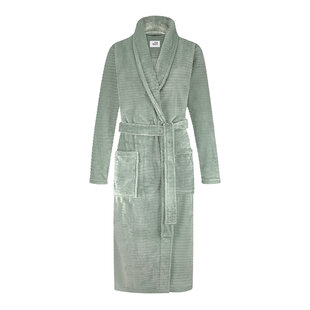 Ten Cate Ladies Bathrobe Fleece Plain Mint Green