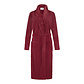 Ten Cate Ten Cate Ladies Bathrobe Fleece Plain Red
