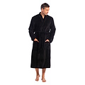 Ten Cate Ten Cate Men's Bathrobe Fleece Plain Black
