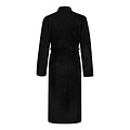 Ten Cate Ten Cate Men's Bathrobe Fleece Plain Black