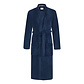 Ten Cate Ten Cate Men's Bathrobe Fleece Plain Dark Blue