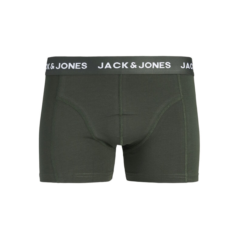 Jack & Jones Jack & Jones Heren Boxershorts Trunks JACSOLID Effen 10-Pack Multicolor