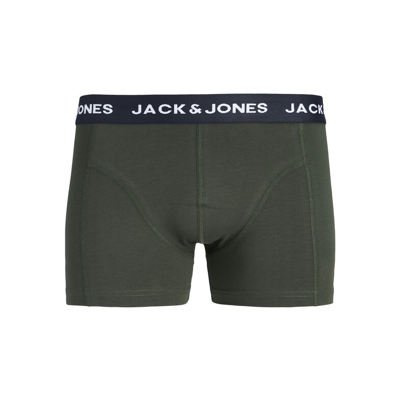 Jack & Jones Jack & Jones Heren Boxershorts Trunks JACSOLID Effen 10-Pack Multicolor