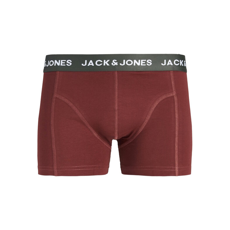 Jack & Jones Jack & Jones Heren Boxershorts Trunks JACSOLID Effen 10-Pack Multicolor