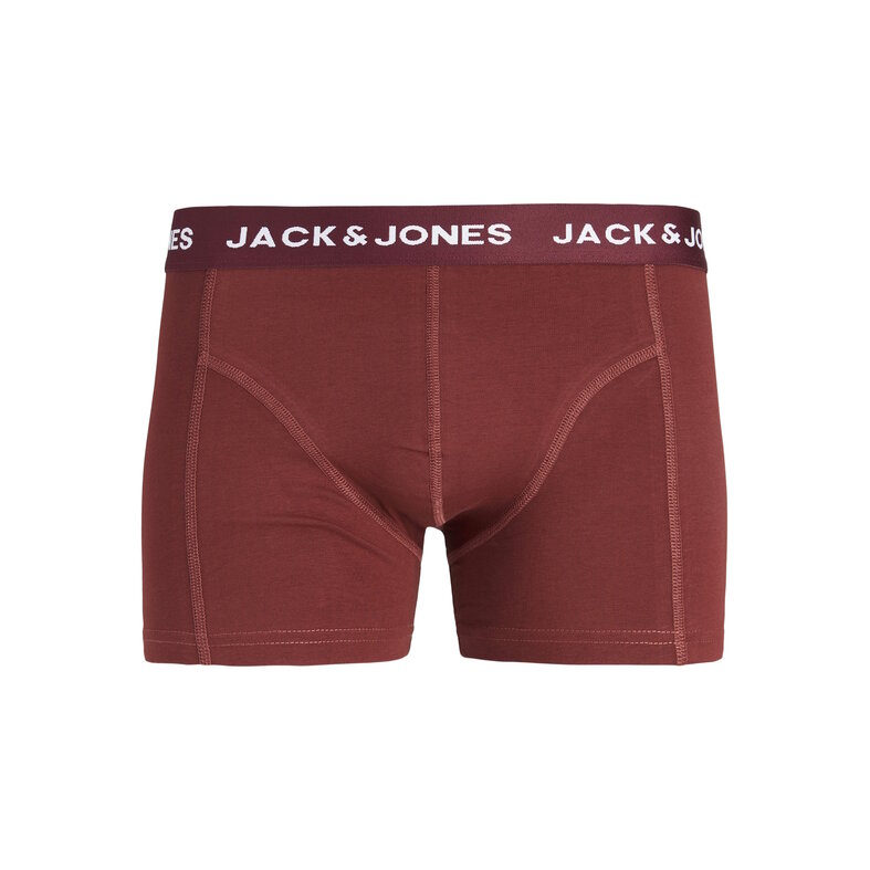 Jack & Jones Jack & Jones Heren Boxershorts Trunks JACSOLID Effen 10-Pack Multicolor