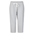 By Louise By Louise Dames Capri Pyjama Driekwart Wit/Blauw Gestreept