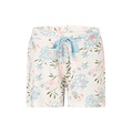 By Louise By Louise Dames Korte Pyjama Set Shortama Roze/Wit Gebloemd