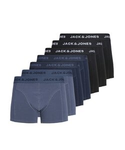 Jack & Jones Heren Boxershorts Trunks JACJEREMIAH Effen 7-Pack