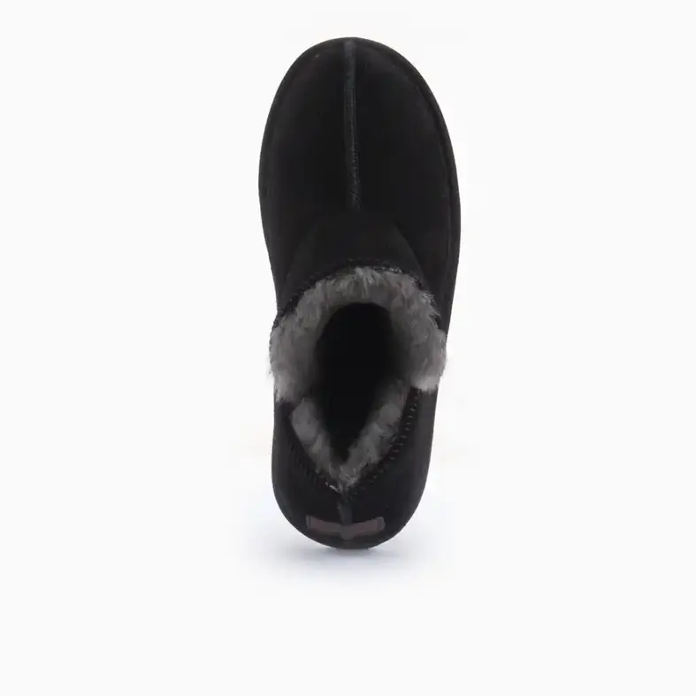 Warmbat Warmbat Ladies Slipper Suede Willow Black