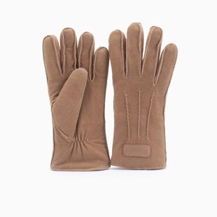 Warmbat Ladies Gloves Goat Suede Brown